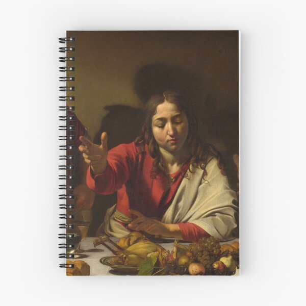 Item preview,  Supper at Emmaus  - (1602) Caravaggio designed and sold by Vintage Designs +.