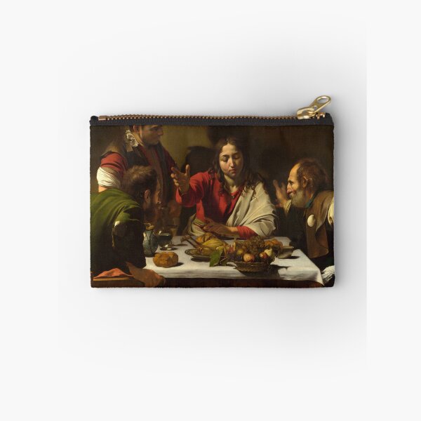 Item preview,  Supper at Emmaus  - (1602) Caravaggio designed and sold by Vintage Designs +.