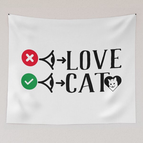 Item preview, Don't Look For Love Look For Cat - Funny designed and sold by mewsis.