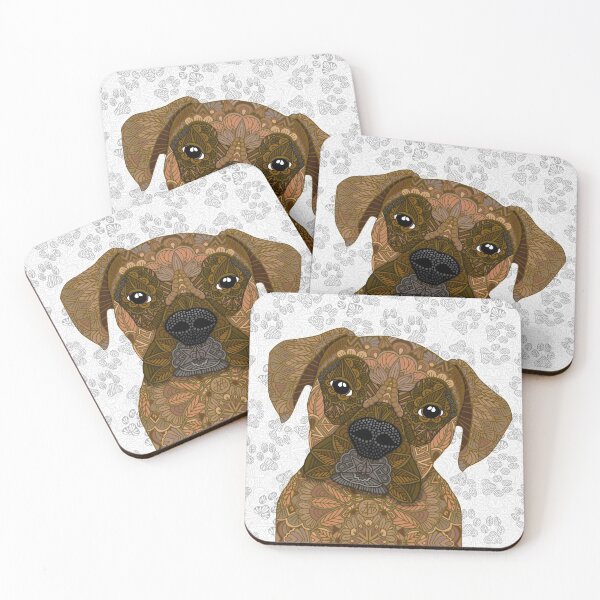 Item preview, Fawn & Brown Boxer designed and sold by artlovepassion.