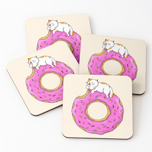 Item preview, Cat and Donut designed and sold by Kimprut.