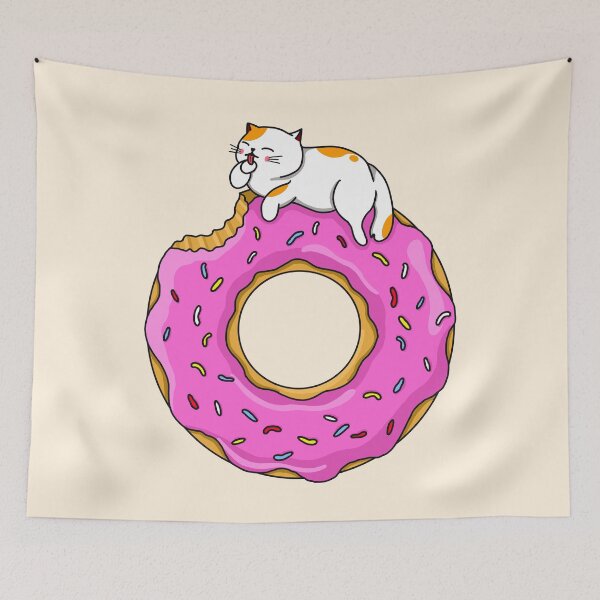 Item preview, Cat and Donut designed and sold by Kimprut.