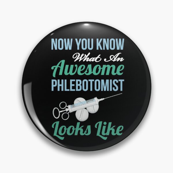 Item preview, Now You Know What An Awesome Phlebotomist Looks Like designed and sold by Luna1Shop.