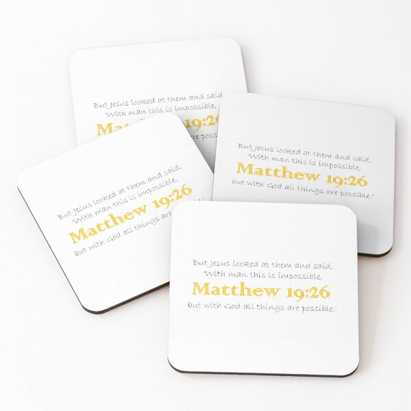 Item preview, Matthew 19:26  designed and sold by LeratoM.