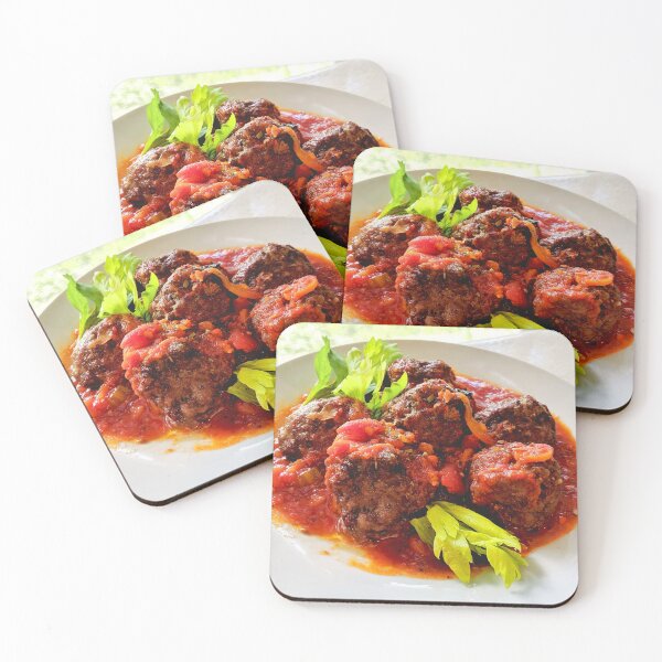 Item preview, Italian Meatballs Tomatoes Kitchen Food Decor designed and sold by Wizardofpizza.
