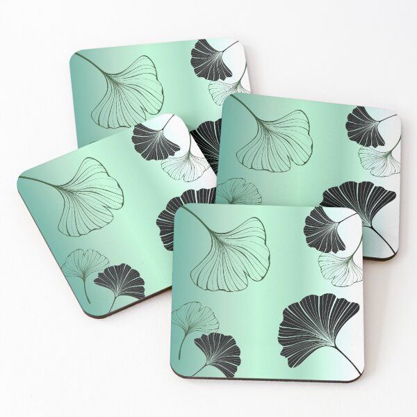 Item preview, Tropical Leaves Monochrome Pattern designed and sold by Sapphire  Creatives.