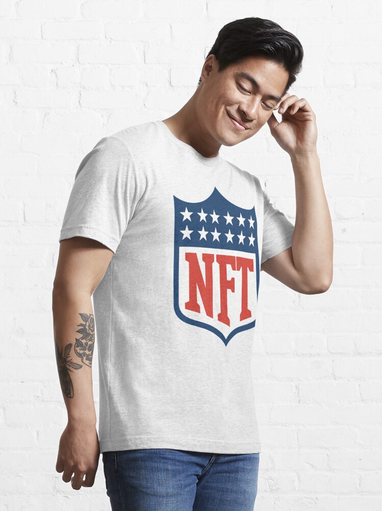 NFT Crypto art- designed to look like the NFL logo Essential T-Shirt for  Sale by Fruit-Tee