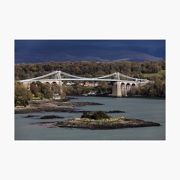 Item preview, Puente colgante Menai, Anglesey designed and sold by heidipics.