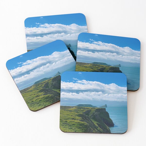 Item preview, Rhossili - Postal del paraíso designed and sold by GirlWander12.