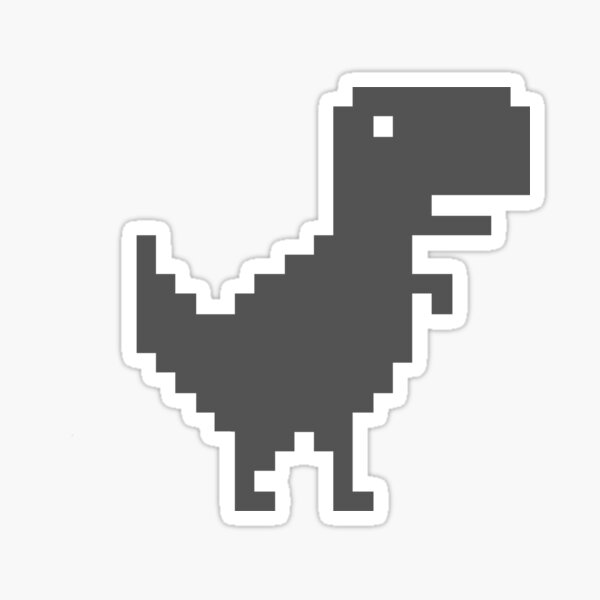 Item preview, Chrome Offline Dino designed and sold by Jacobgc.