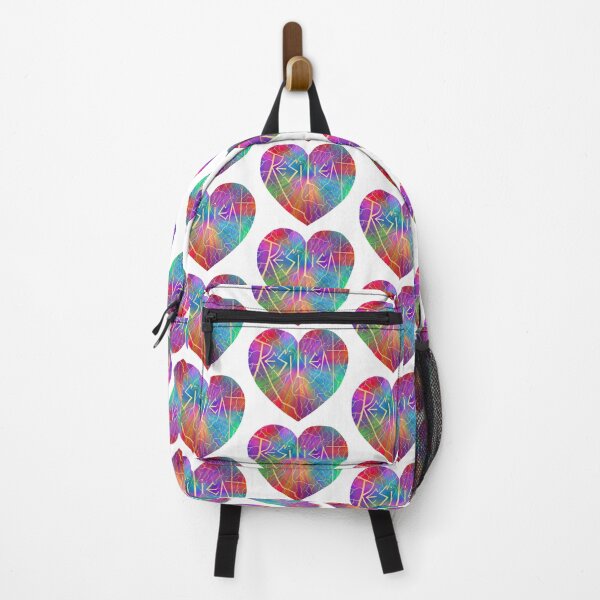 Item preview, Resilient Rainbow Kintsugi Heart designed and sold by Deborah Camp.