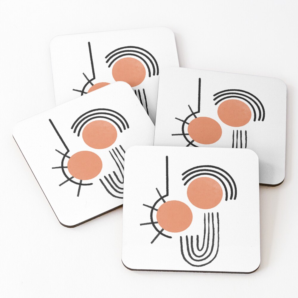 Item preview, Coasters (Set of 4) designed and sold by SimpleCreature.