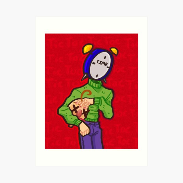 Baldi Art Prints Redbubble - itsfunneh roblox escape the evil babysitter