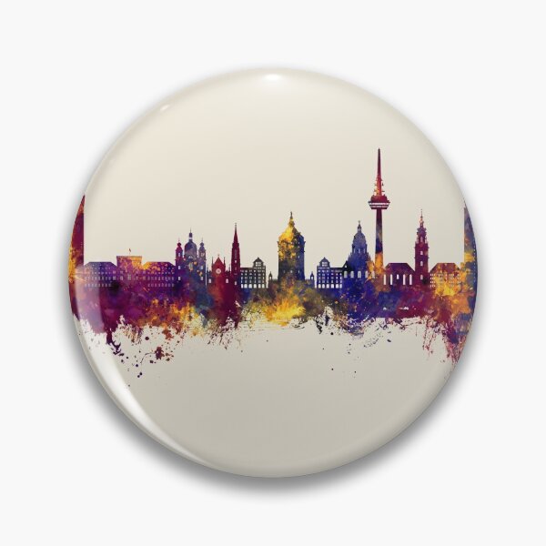 Item preview, Mannheim Germany Skyline designed and sold by ArtPrints.