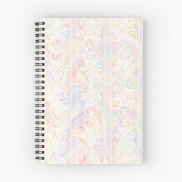Item preview, Pastel Rainbow Victorian Wallpaper  designed and sold by NotesFromAlex.