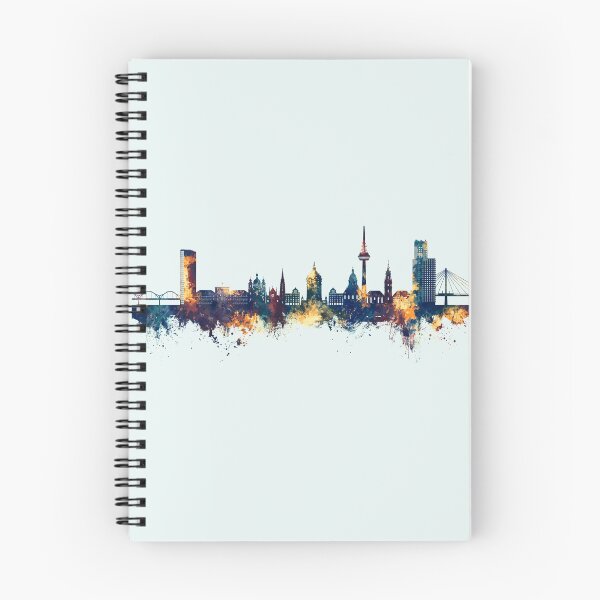 Item preview, Mannheim Germany Skyline designed and sold by ArtPrints.