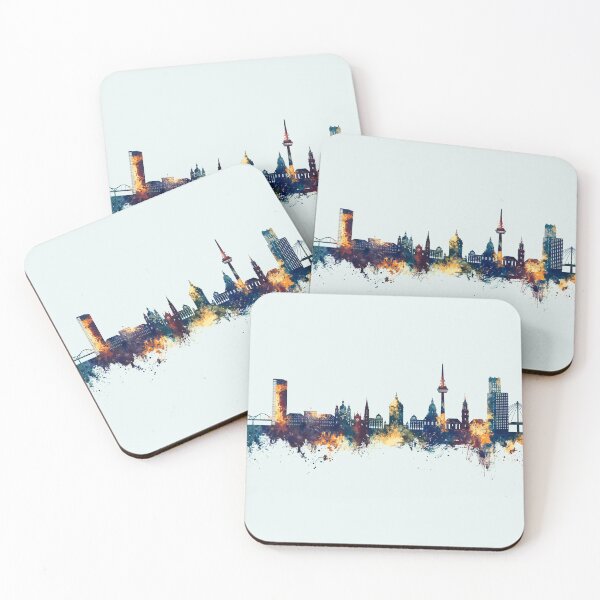 Item preview, Mannheim Germany Skyline designed and sold by ArtPrints.