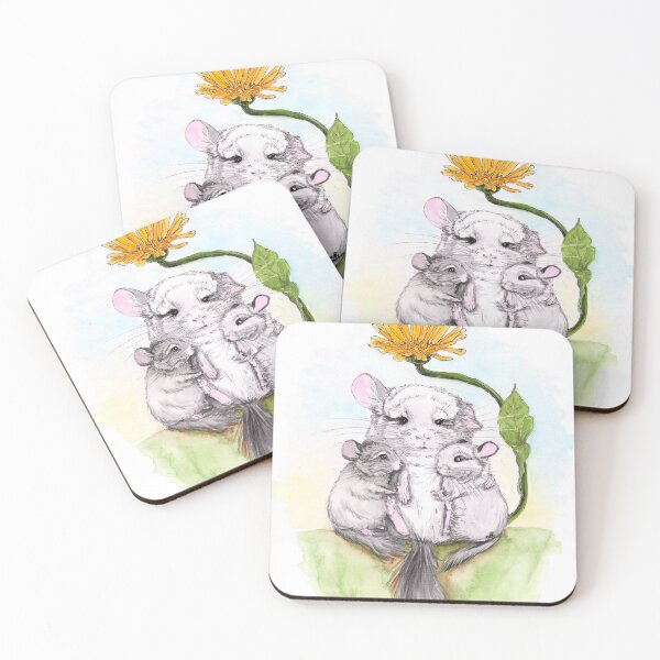 Item preview, Chinchilla mother love designed and sold by camarocaro.