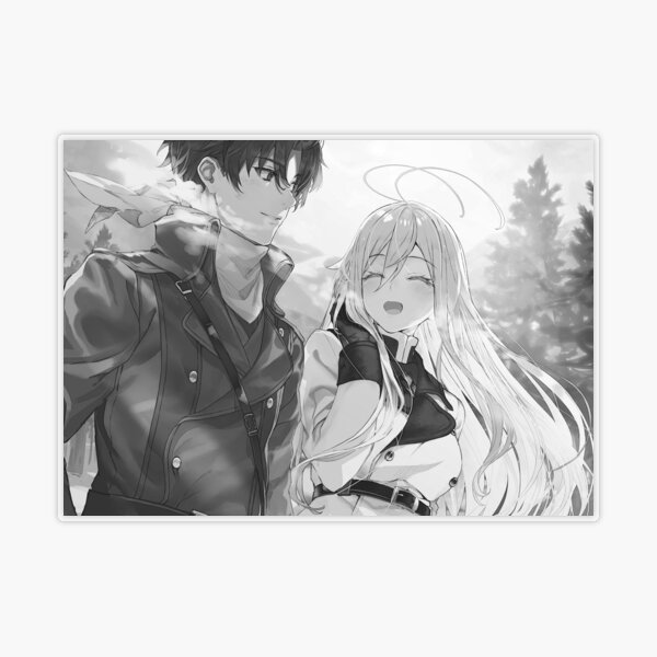86 Eighty Six Lover Gift Anime Drawing by DNT Prints - Fine Art