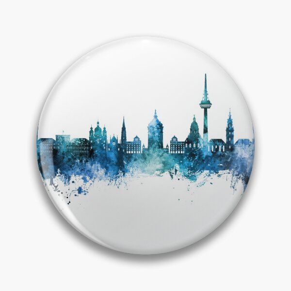 Item preview, Mannheim Germany Skyline designed and sold by ArtPrints.