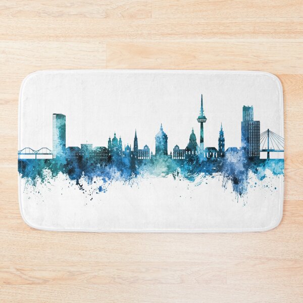 Item preview, Mannheim Germany Skyline designed and sold by ArtPrints.