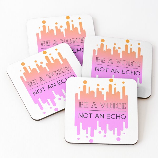 Item preview, Be a voice not an echo designed and sold by Aedrikan.