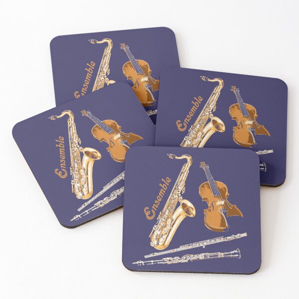 Item preview, Ensemble Music instruments - Blue Note Art Design designed and sold by Marleen Paddy Visser.