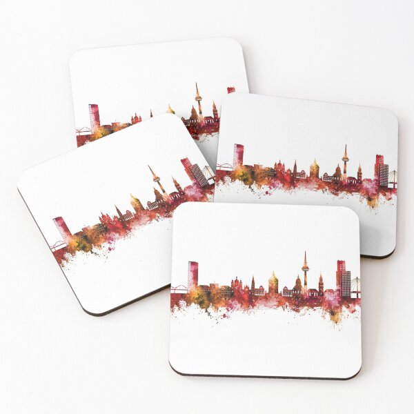 Item preview, Mannheim Germany Skyline designed and sold by ArtPrints.