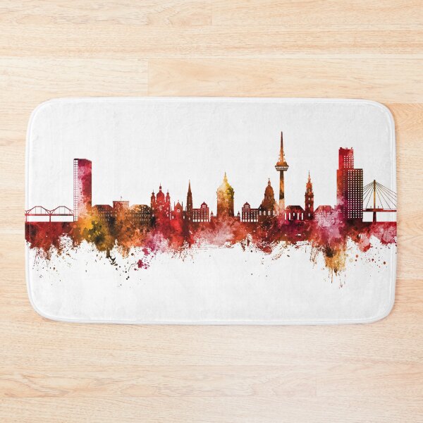 Item preview, Mannheim Germany Skyline designed and sold by ArtPrints.