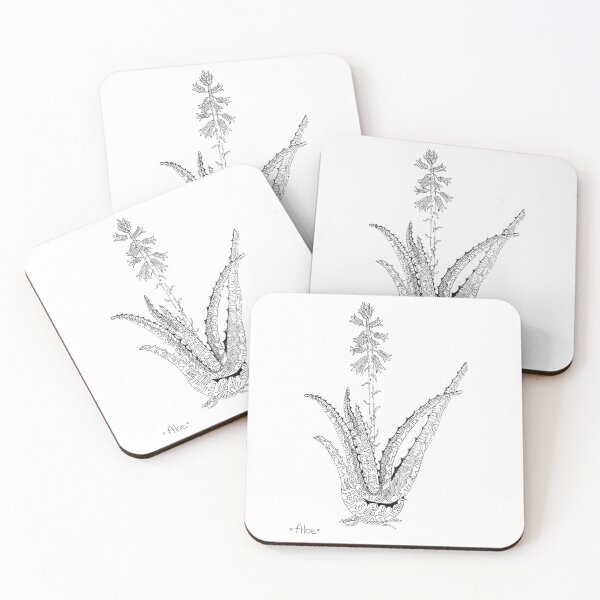 Item preview, Aloe plant pencil drawing designed and sold by Davide22.