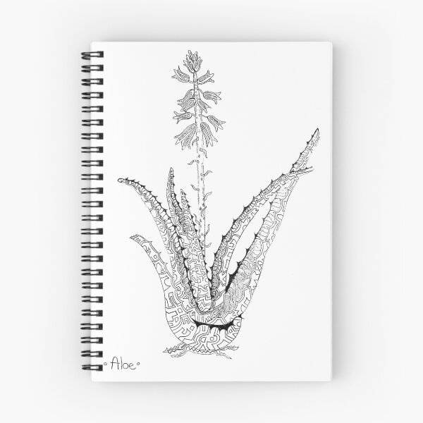 Item preview, Aloe plant pencil drawing designed and sold by Davide22.