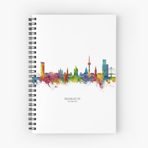 Item preview, Mannheim Germany Skyline designed and sold by ArtPrints.