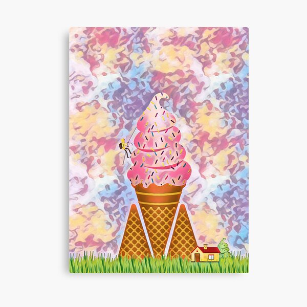 Merry Dairy's Sundae Climb Canvas Print