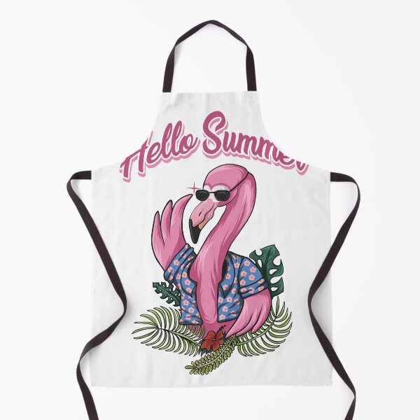Item preview, Flamingo hello summer designed and sold by sevenforArt.