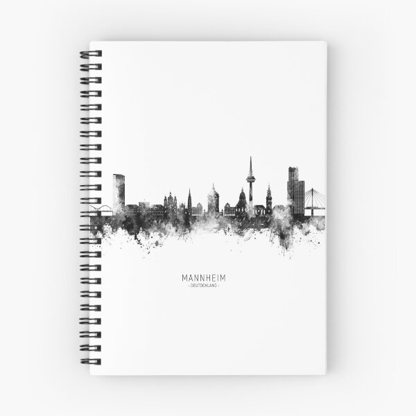 Item preview, Mannheim Germany Skyline designed and sold by ArtPrints.