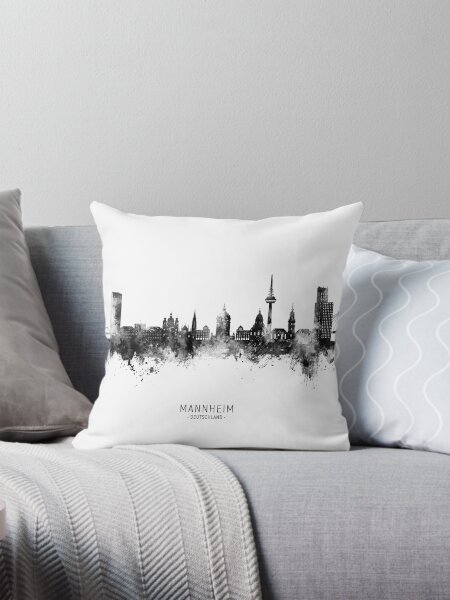 Item preview, Mannheim Germany Skyline designed and sold by ArtPrints.