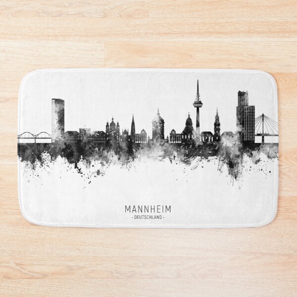 Item preview, Mannheim Germany Skyline designed and sold by ArtPrints.