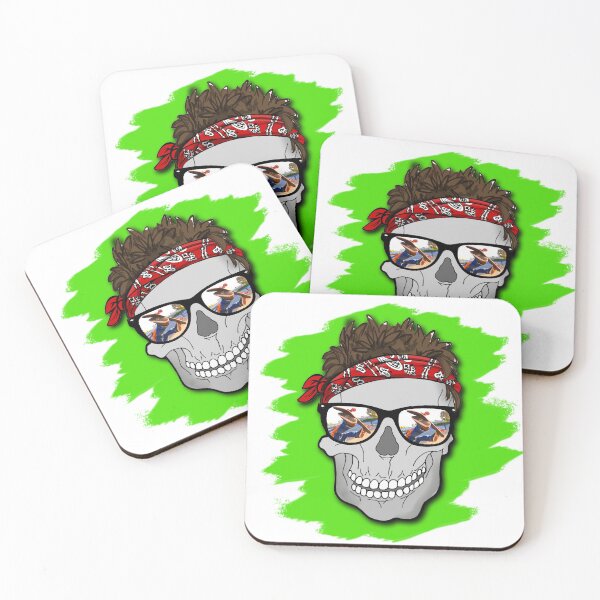 Item preview, Skateboarder Skull - The Skell Collection designed and sold by EpicArtVibe.