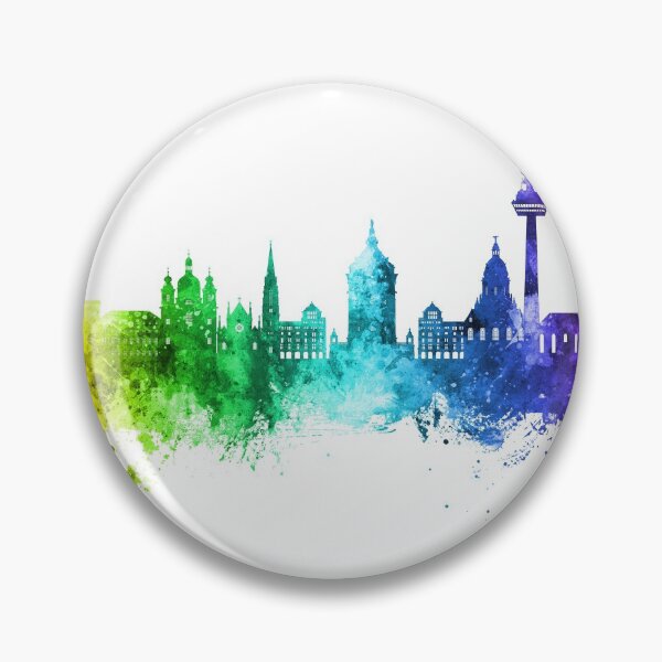 Item preview, Mannheim Germany Skyline designed and sold by ArtPrints.