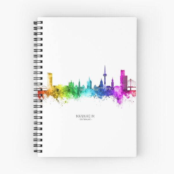 Item preview, Mannheim Germany Skyline designed and sold by ArtPrints.