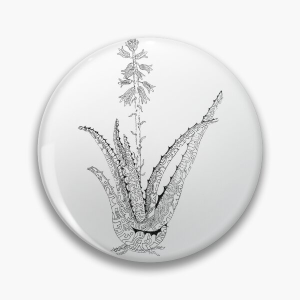 Item preview, Aloe plant pencil drawing designed and sold by Davide22.