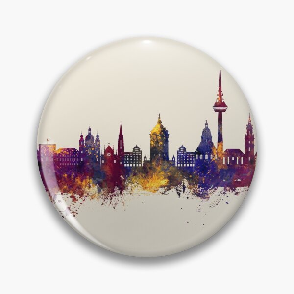 Item preview, Mannheim Germany Skyline designed and sold by ArtPrints.