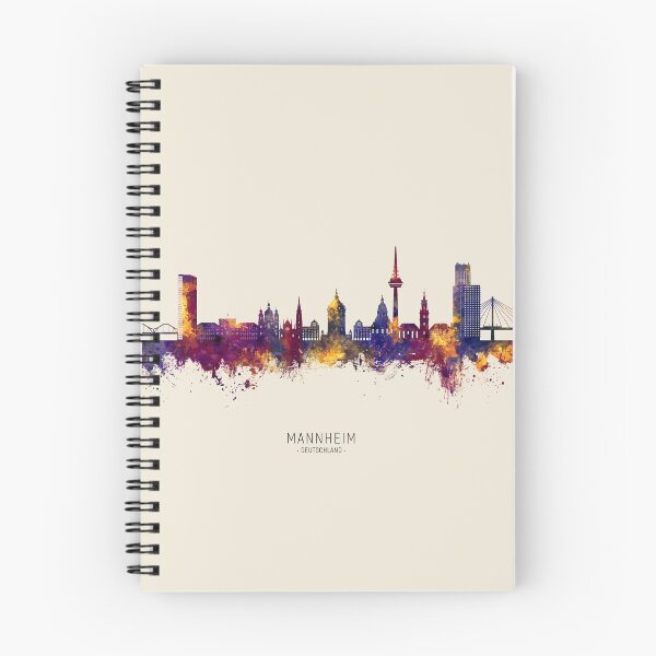 Item preview, Mannheim Germany Skyline designed and sold by ArtPrints.