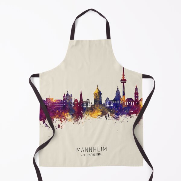 Item preview, Mannheim Germany Skyline designed and sold by ArtPrints.
