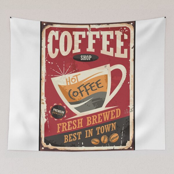 Item preview, Coffee Vintage Poster designed and sold by griexsliez.