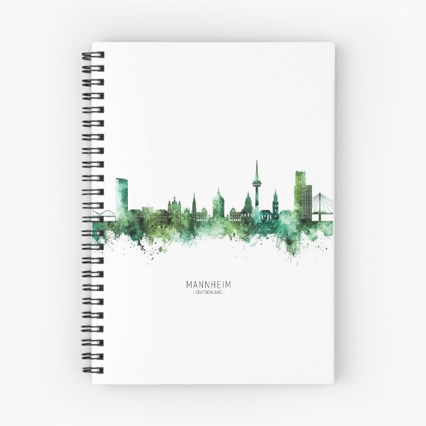 Item preview, Mannheim Germany Skyline designed and sold by ArtPrints.