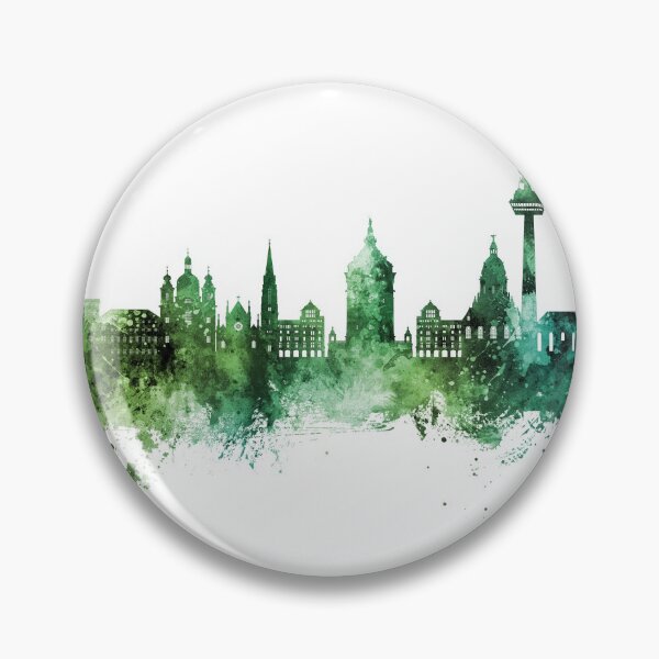 Item preview, Mannheim Germany Skyline designed and sold by ArtPrints.