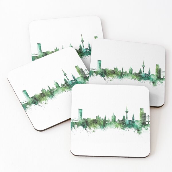 Item preview, Mannheim Germany Skyline designed and sold by ArtPrints.