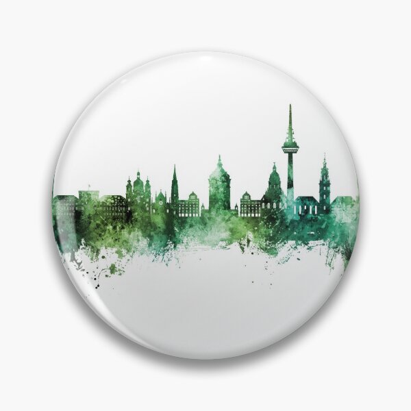 Item preview, Mannheim Germany Skyline designed and sold by ArtPrints.