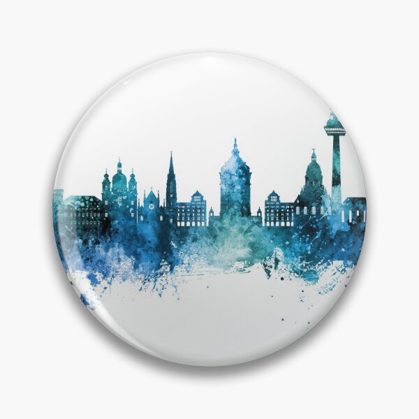 Item preview, Mannheim Germany Skyline designed and sold by ArtPrints.